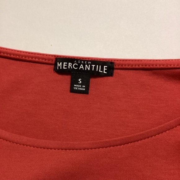 J.Crew Mercantile  Pullover Red Blouse Size Small - Picture 7 of 9